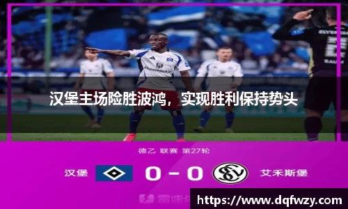 汉堡主场险胜波鸿，实现胜利保持势头